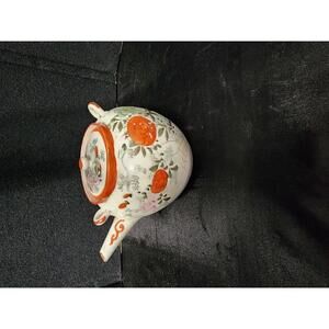Exquisite Kutani Meiji Period Japanese Antique Tea Pot Victorian